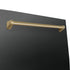 ZLINE Autograph Edition 24" Dishwasher Black Stainless, DWMTZ-BS-24-CB