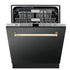 ZLINE Autograph Edition 24" Dishwasher Black Stainless, DWMTZ-BS-24-G