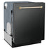 ZLINE Autograph Edition 24" Dishwasher Black Stainless, DWMTZ-BS-24-G