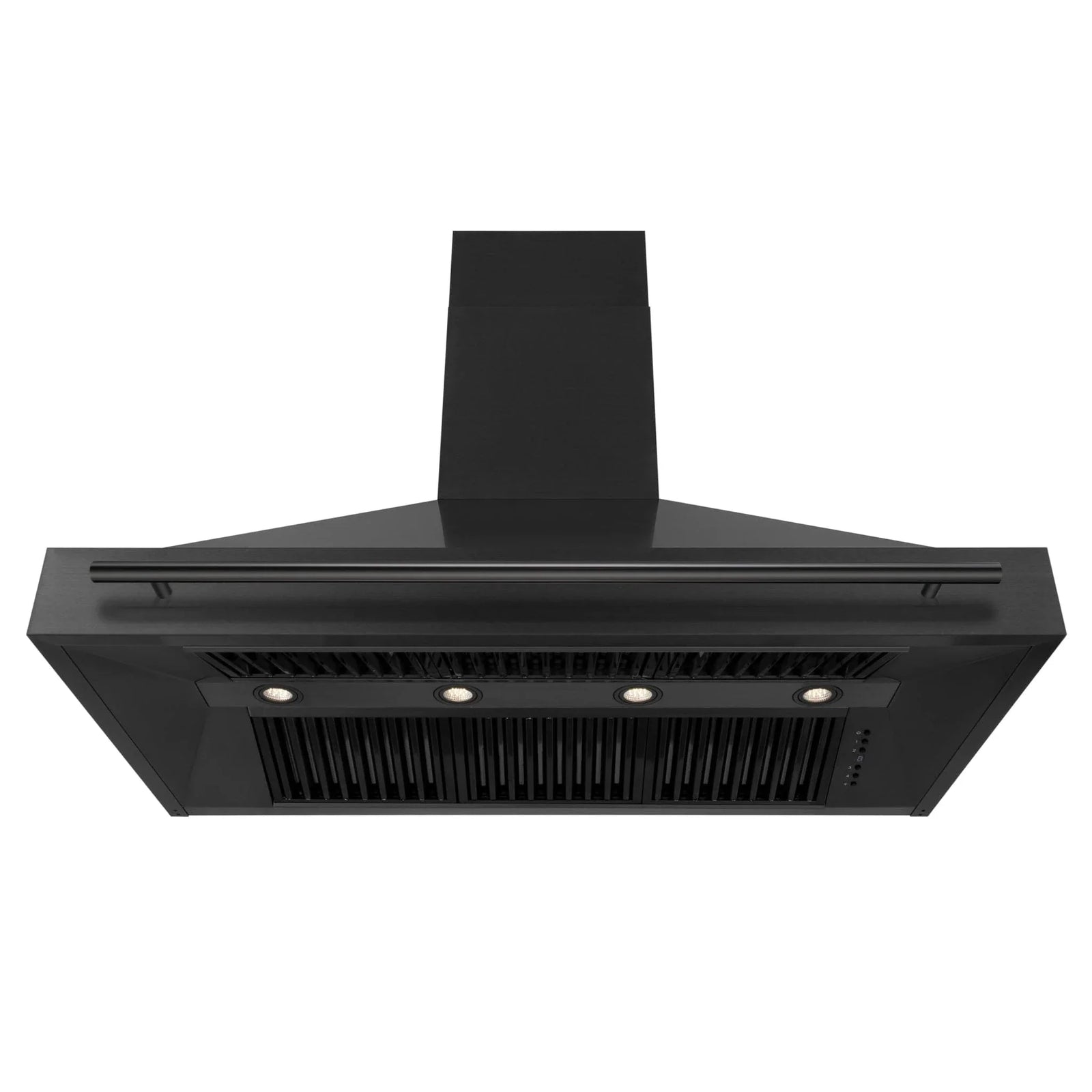 ZLINE Black Stainless Steel Range Hood with Black Stainless Steel Handle - BS655-48-BS