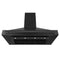 ZLINE Black Stainless Steel Range Hood with Black Stainless Steel Handle - BS655-48-BS