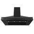 ZLINE Black Stainless Steel Range Hood with Black Stainless Steel Handle - BS655-48-BS