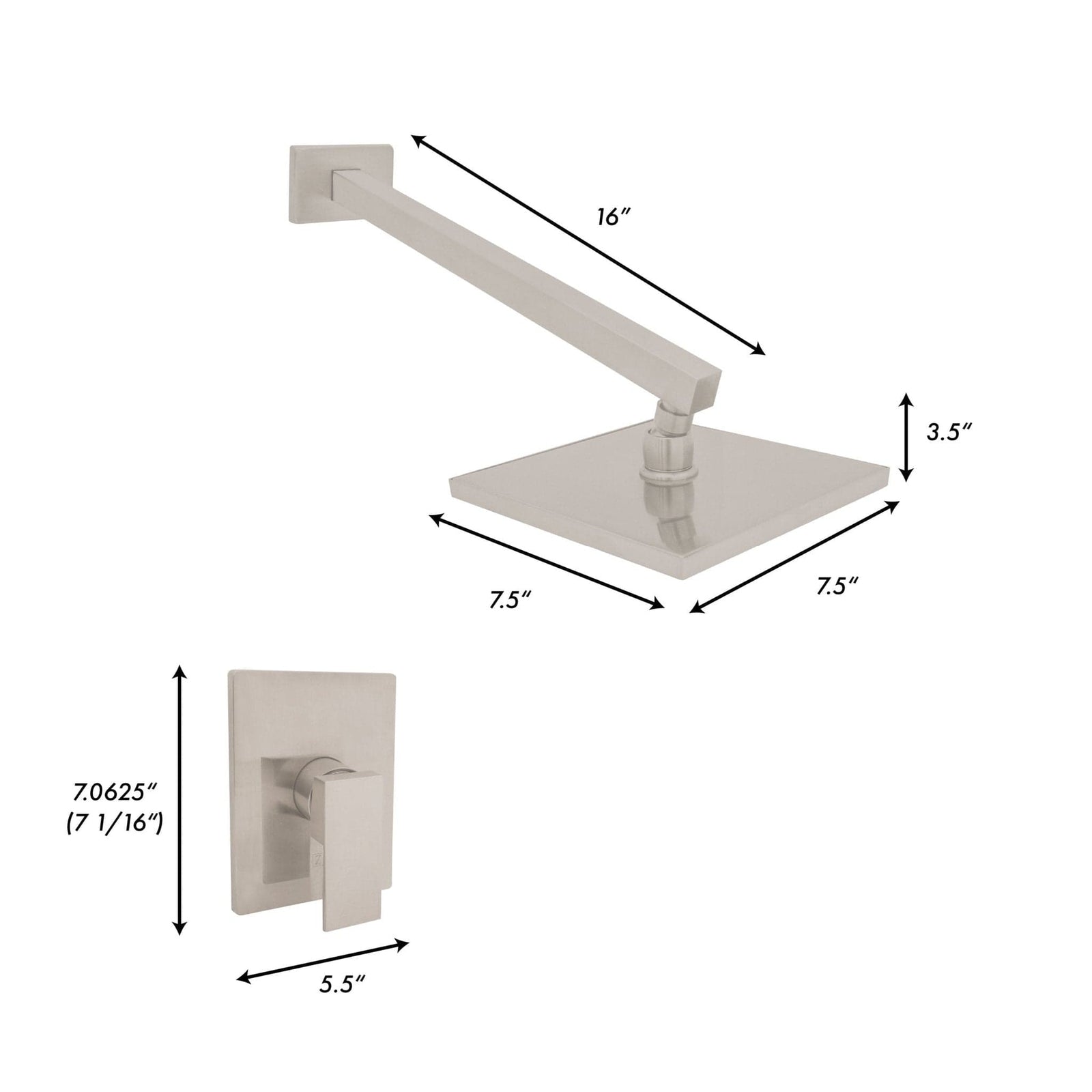 ZLINE Bliss Shower Faucet BLS-SHF-BN
