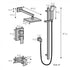 ZLINE Bliss Shower System in Brushed Nickel, BLS-SHS-BN