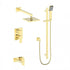ZLINE Bliss Shower System in Polished Gold, BLS-SHS-PG