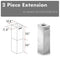 ZLINE Chimney Extension for 10'-12' Ceiling, 2PCEXT-GL1i/GL2i/KE2i/KL3i