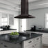 ZLINE Convertible Vent Island Mount Range Hood in Black Stainless Steel BSGL2iN-42