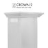 ZLINE Crown Molding #2 for Wall Range Hood, CM2-KECOM