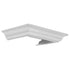 ZLINE Crown Molding Profile 6 for Wall Mount Range Hood CM6-KB-304
