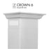 ZLINE Crown Molding Profile 6 for Wall Mount Range Hood CM6-KB-304