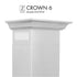 ZLINE Crown Molding Profile 6 for Wall Mount Range Hood CM6-KN/KN4