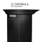 ZLINE Crown Molding Profile 6 Wall Mount RangeHood CM6-BSKEN