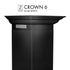 ZLINE Crown Molding Profile 6 Wall Mount RangeHood CM6-BSKEN