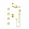 ZLINE Crystal Bay Thermostatic Shower System with Body Jets CBY-SHS-T3-PG