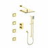 ZLINE Crystal Bay Thermostatic Shower System with Body Jets CBY-SHS-T3-PG