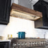 ZLINE 30" Wooden Wall Mount Range Hood Butcher Block, 681W-30