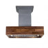 ZLINE 30" Wooden Wall Mount Range Hood Butcher Block, 681W-30