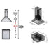 ZLINE Dual Remote Blower Island Mount Range Hood in Stainless Steel 697i-RD-36