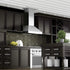 ZLINE Ducted Wall Mount Range Hood in Outdoor Approved Stainless Steel 697-304-30