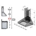 ZLINE Ducted Wall Mount Range Hood in Outdoor Approved Stainless Steel 697-304-36