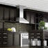 ZLINE Ducted Wall Mount Range Hood in Outdoor Approved Stainless Steel 697-304-36