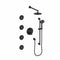 ZLINE Emerald Bay Thermostatic Shower System with Body Jets EMBY-SHS-T3-MB