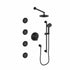 ZLINE Emerald Bay Thermostatic Shower System with Body Jets EMBY-SHS-T3-MB