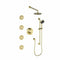 ZLINE Emerald Bay Thermostatic Shower System with Body Jets EMBY-SHS-T3-PG