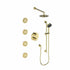 ZLINE Emerald Bay Thermostatic Shower System with Body Jets EMBY-SHS-T3-PG