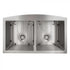 ZLINE Farmhouse 36" Double Bowl Apron Sink Stainless Steel, SA50D-36