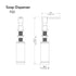 ZLINE Faucet Soap Dispenser FSD-PG