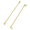 ZLINE Gold Autograph Edition Handles for Freestanding Refrigerators RFMHZ-36-G