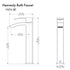 ZLINE Heavenly Bath Faucet in Chrome, HVN-BF-PG