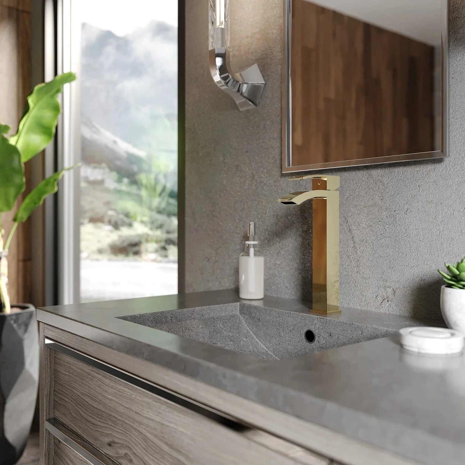 ZLINE Heavenly Bath Faucet in Chrome, HVN-BF-PG