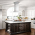 Zline Island Mount Range Hood in Stainless Steel with Built-in ZLINE CrownSound™ Bluetooth Speakers GL2iCRN-BT-36