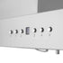 Zline Island Mount Range Hood in Stainless Steel with Built-in ZLINE CrownSound™ Bluetooth Speakers KE2iCRN-BT
