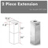 ZLINE Outdoor Chimney Extension for 10'-12' Ceiling, 2PCEXT-597i-304