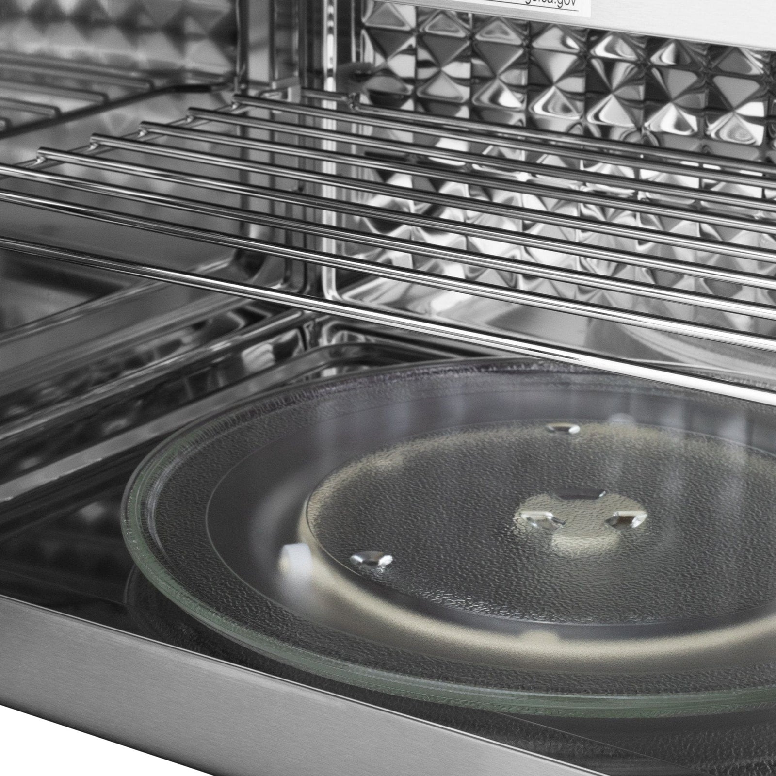 ZLINE Over Range Microwave, Black Stainless MWO-OTR-H-30-BS