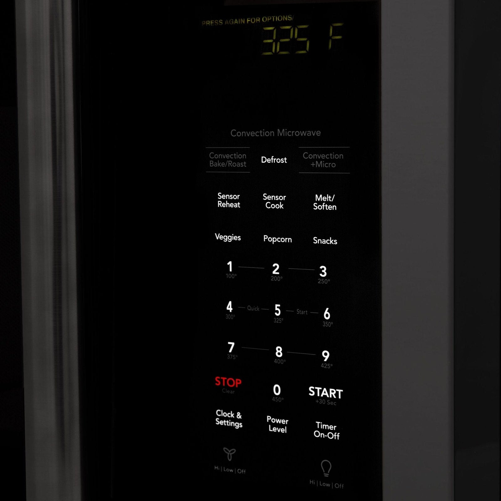 ZLINE Over Range Microwave, Black Stainless MWO-OTR-H-30-BS