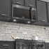 ZLINE Over Range Microwave, Black Stainless MWO-OTR-H-30-BS