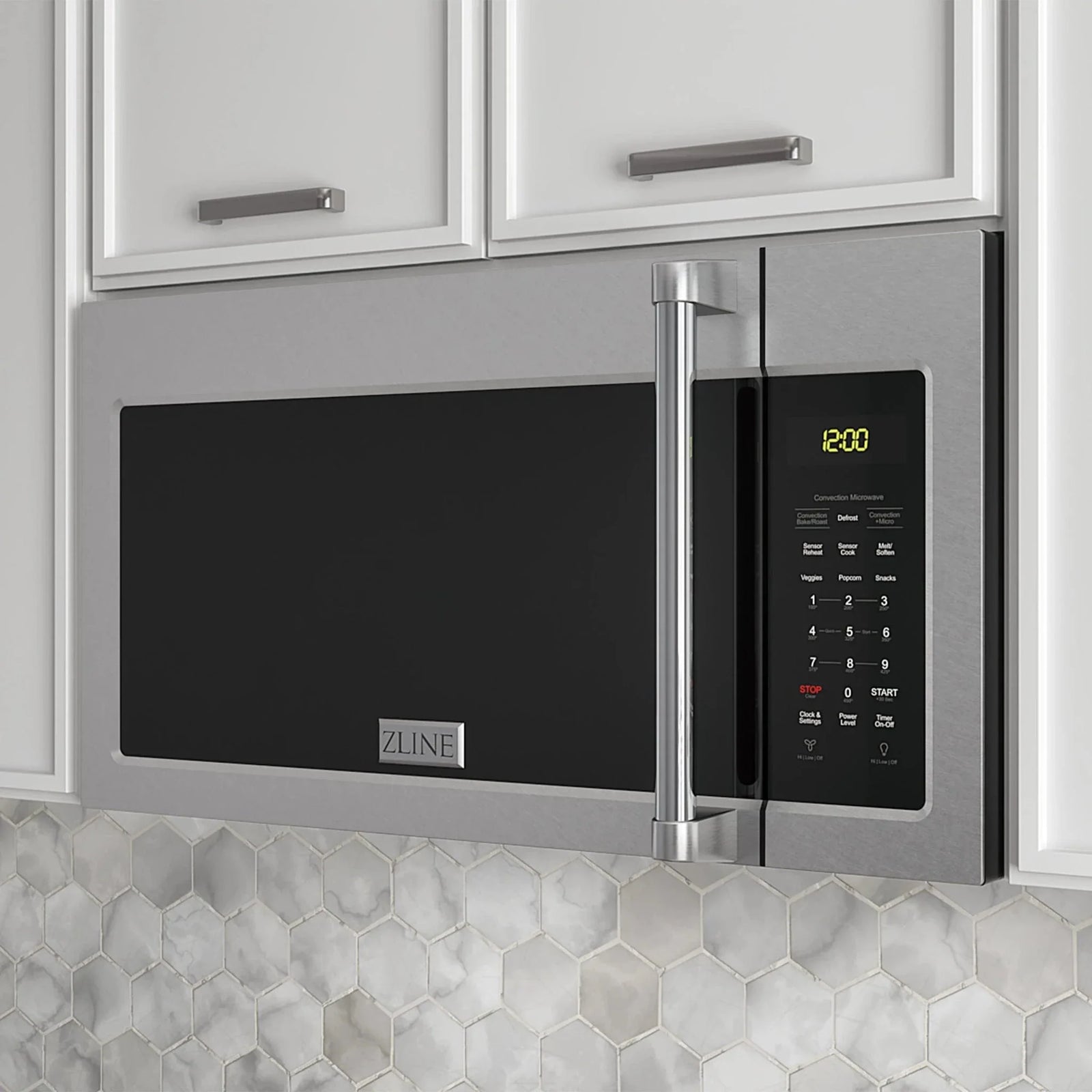 ZLINE Over Range Microwave Oven, Stainless Steel, MWO-OTR-H-30-SS
