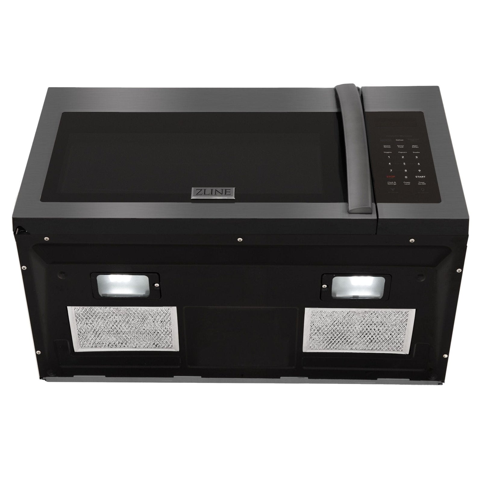 ZLINE Over The Range Microwave Oven, Black Stainless, MWO-OTR-30-BS