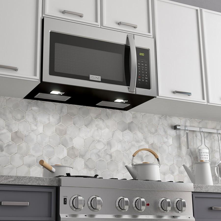 ZLINE Over the Range Microwave Oven in Stainless Steel, MWO-OTR-30