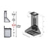 ZLINE Professional Convertible Vent Wall Mount Range Hood in Stainless Steel with Crown Molding 667CRN-30