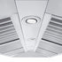 ZLINE Professional Convertible Vent Wall Mount Range Hood in Stainless Steel with Crown Molding 667CRN-48