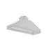 ZLINE Remote Blower Ducted Range Hood Insert in Stainless Steel 695-RD-46