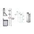ZLINE Short Kit for 8' Ceilings, SK-KB/KL2/KL3-304