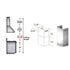 ZLINE Short Kit for 8' Ceilings, SK-KECOM