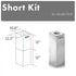 ZLINE Short Kit for Ceilings Under 8' ISLAND, SK-GL5i