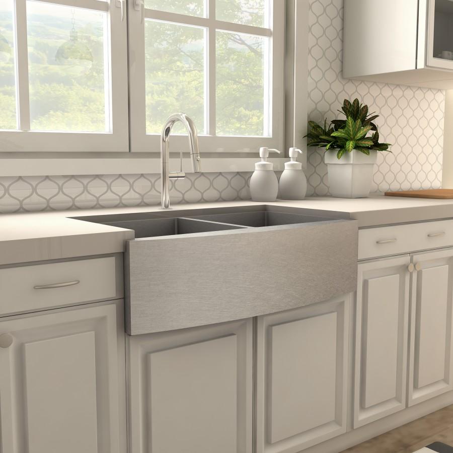 ZLINE Voltaire Kitchen Faucet, Chrome, VLT-KF-CH